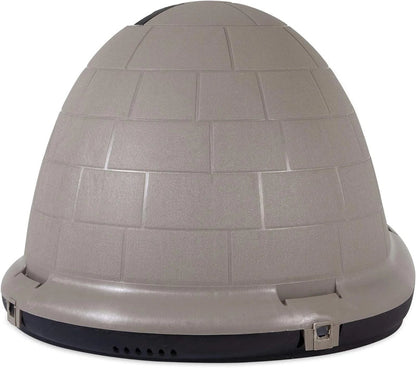 Petmate Indigo Dog House, Igloo Dog House, Made In USA With 90% Recycled Materials